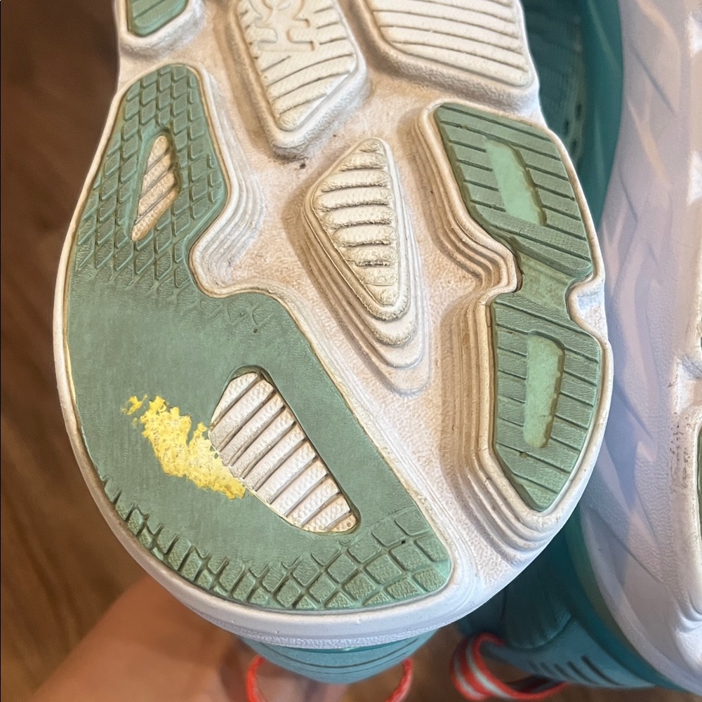 Hoka Bondi 7 Women's Teal/Aqua Road Running Shoes - Picture 5 of 10